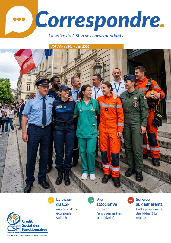 Lettre du président aux correspondants du Crédit Social des Fonctionnaires Lettre du président aux correspondants du Crédit Social des Fonctionnaires